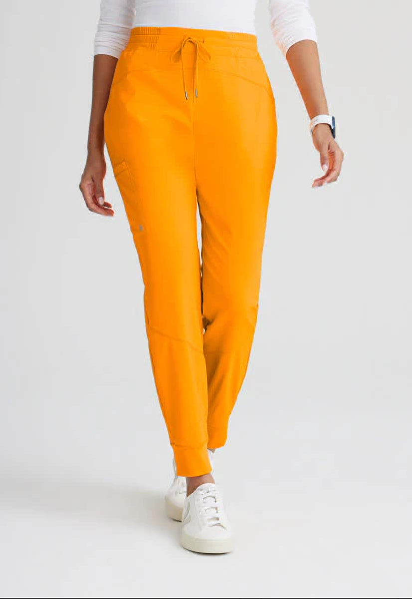 Barco One Boost Jogger - Women's Lightweight Jogger Scrubs (BOP513) - 2XL, TURMERIC image