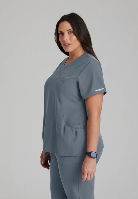 Skechers Vitality Charge Top - 3 Pocket V-Neck Scrub Top (SK064) image 4