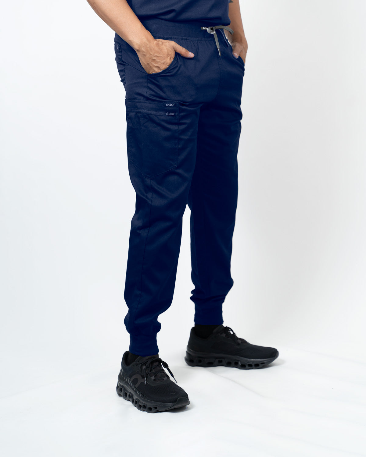 Sphere Scrubs - Cairo Men's Jogger (GRP04) - Navy, L image
