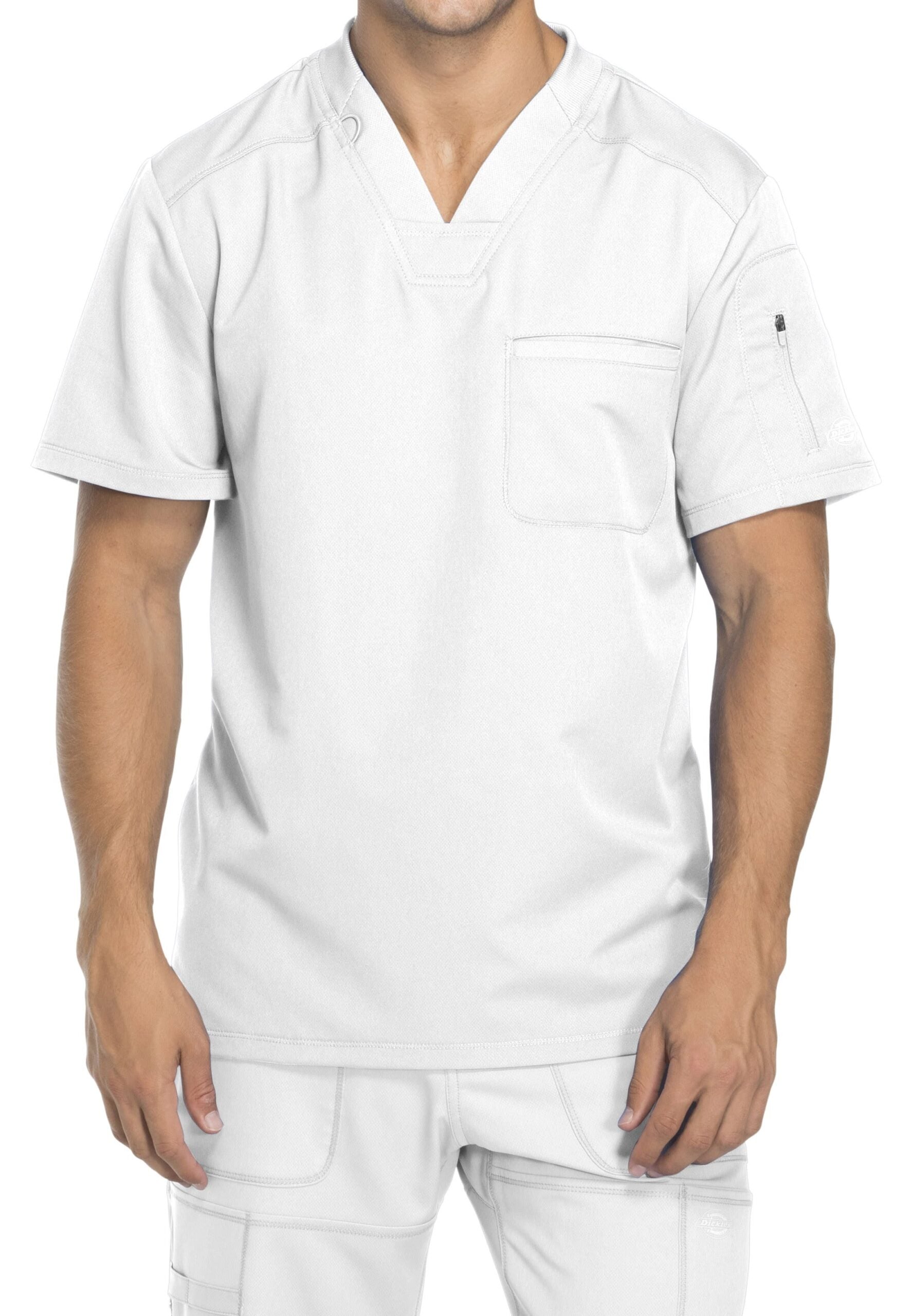 Men's Dynamix Tuckable V-Neck Scrub Top (DK610) image 6