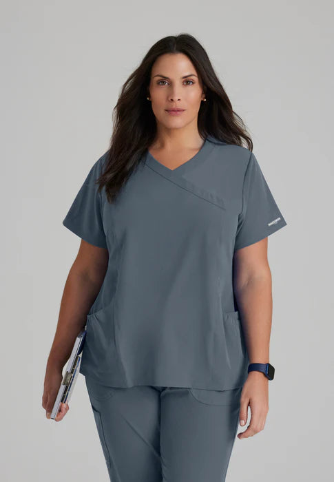 Skechers Vitality Charge Top - 3 Pocket V-Neck Scrub Top (SK064) image 5