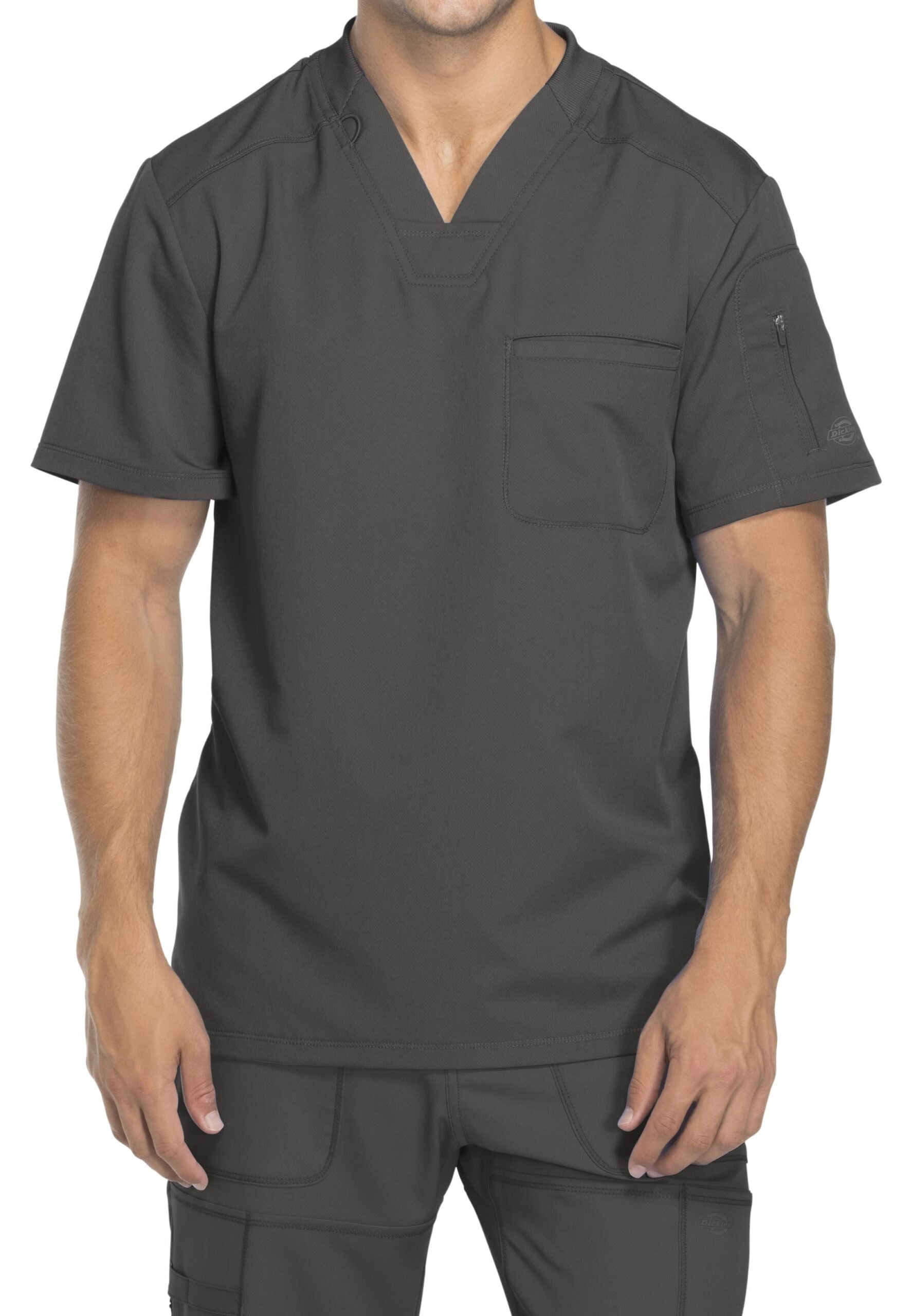 Men's Dynamix Tuckable V-Neck Scrub Top (DK610) image 4