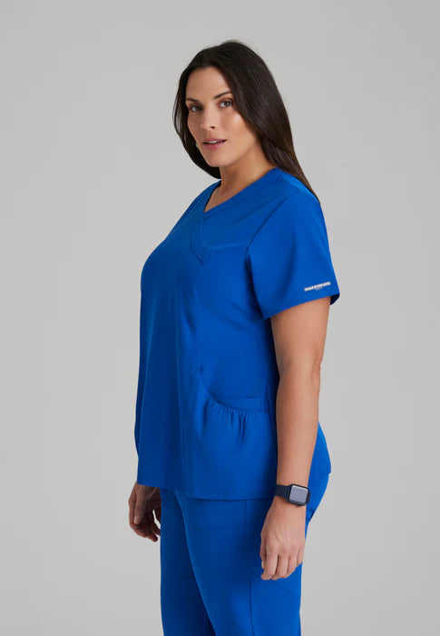 Skechers Vitality Charge Top - 3 Pocket V-Neck Scrub Top (SK064) image 2
