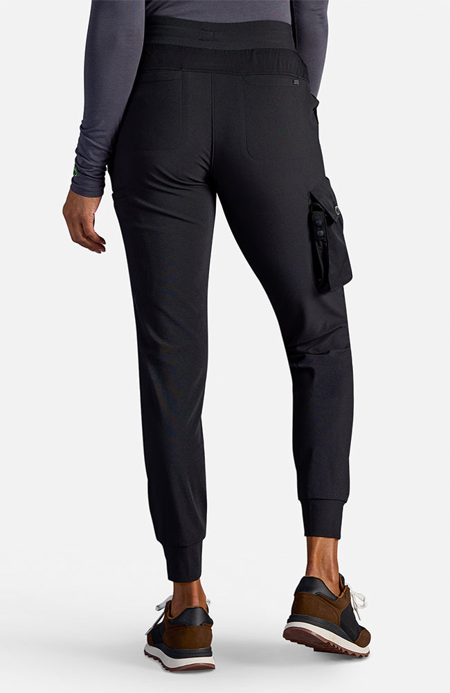 Dr. Kwane & Healing Hands - Women's Vanessa Mid Rise Jogger Scrub Pant (HH005A) image 1