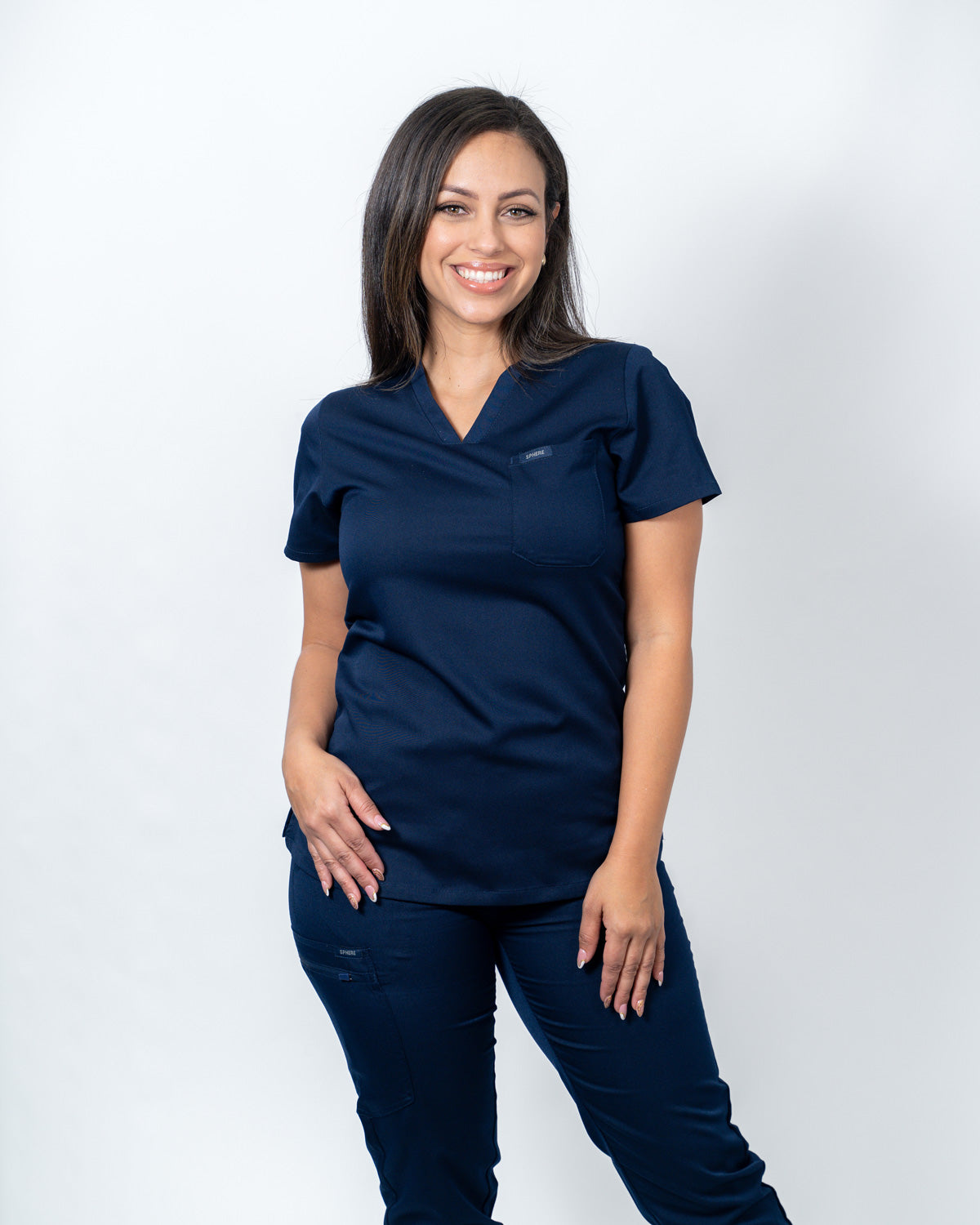 Sphere Scrubs - Girona V-Neck Top (GRT03) image 8