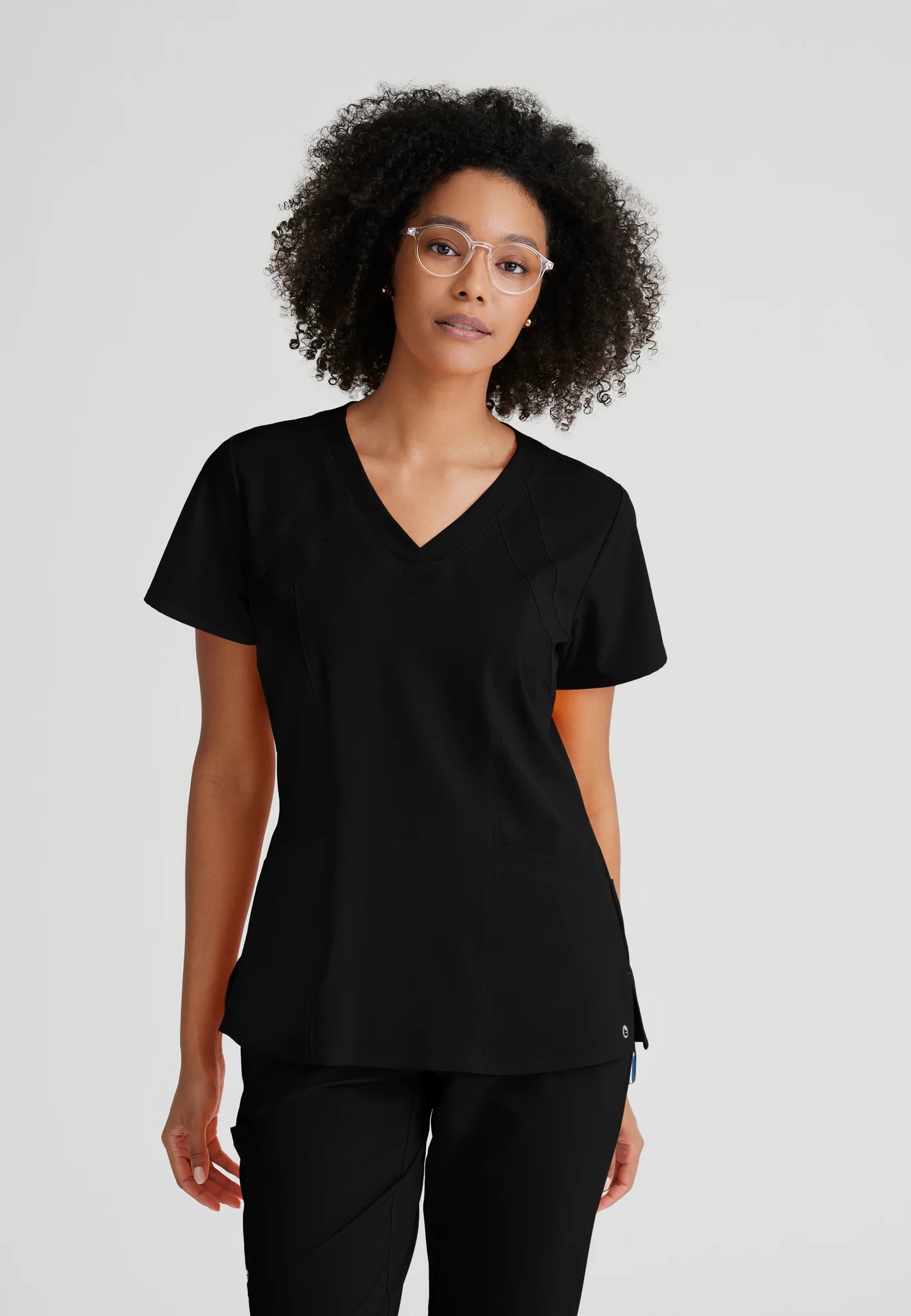 Barco One Racer Top - 4 Pocket V-Neck Breathable Scrub Top 5105 ...